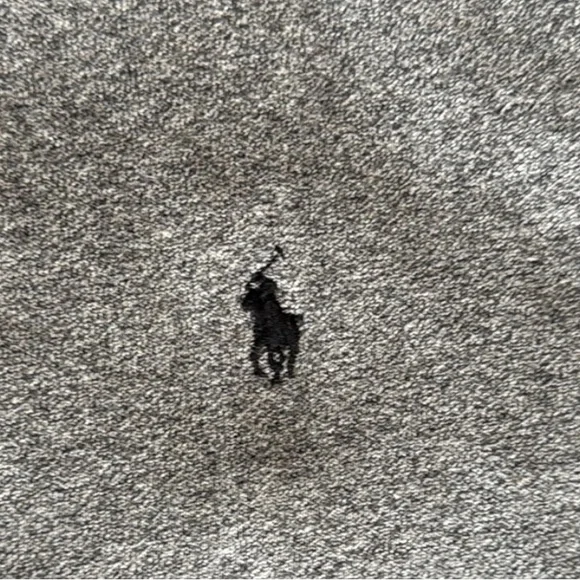 Polo Ralph Lauren Gray Full Zip Hoodie XL Pony Logo - Picture 4 of 9